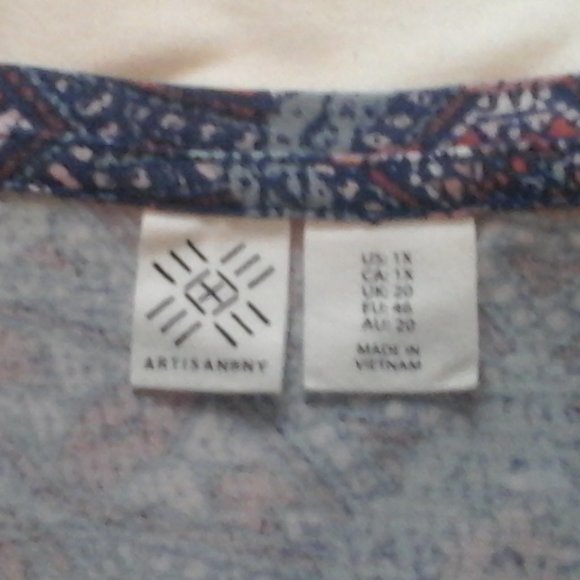 Artisan NY Top, 1X - Picture 7 of 7